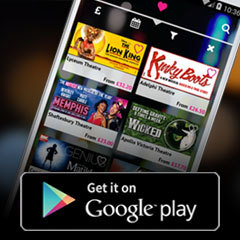 Book LOVEtheatre App for Android Tickets