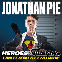 Book Jonathan Pie - Heroes And Villains Tickets