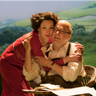 Roger Allam and Nancy Carroll in The Moderate Soprano at the Duke of York's Theatre.
