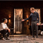 Sophie Okonedo (Stevie) and Damian Lewis (Martin) in Edward Albee's The Goat, Or Who Is Sylvia. Photo by Johan Persson
