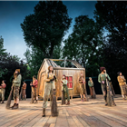 Cast in Hansel and Gretel at the Regents Park Open Air Theatre - Photo credit Johan Persson
