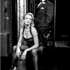 Duncan James and Laura Tyrer star in Chicago at the Phoenix Theatre, London.

