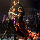 Jonny Labey and Zizi Strallen in the West End production of Strictly Ballroom at the Piccadilly Theatre, London. Photo by Johan Persson
