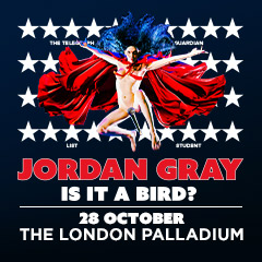 Book Jordan Gray: Is It A Bird? Tickets
