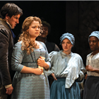 Carrie Hope Fletcher as Fantine and Company in Les Misérables – Photograph Johan Persson
