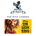 The Lion King + 3 Course Dinner & Glass of Champagne at The Ritz, Lyceum Theatre Book The Lion King + 3 Course Dinner & Glass of Champagne at The Ritz Tickets