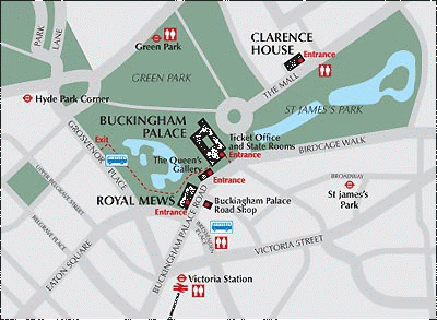 Buckingham Palace Seating Plan